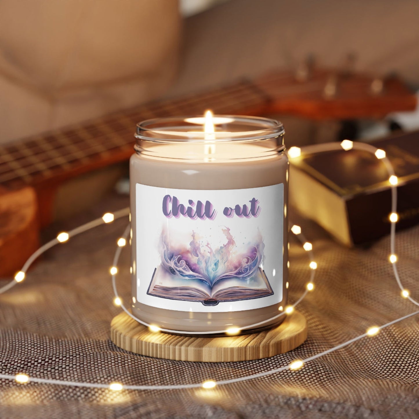 Chill Out, Scented Soy Candle, 9oz - Beaches and Trails Publishing