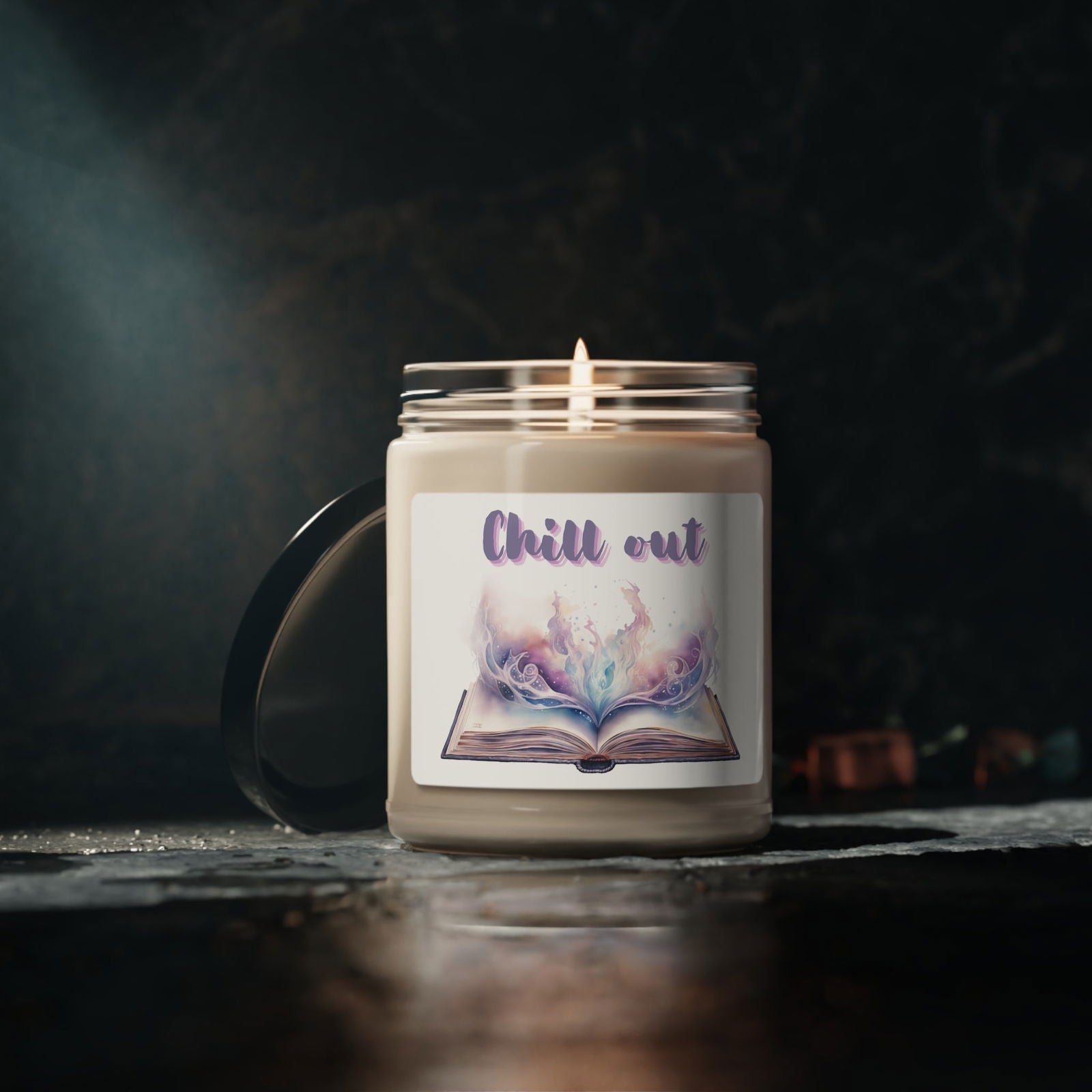 Chill Out, Scented Soy Candle, 9oz - Beaches and Trails Publishing