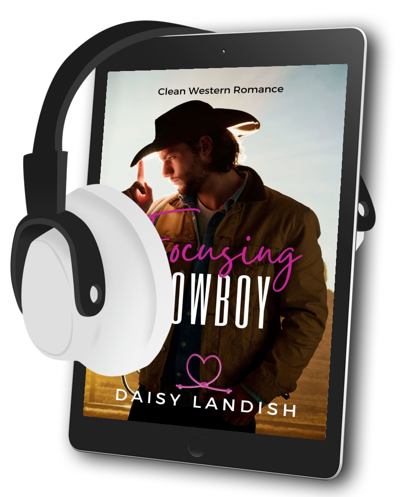 Focusing on the Cowboy: Clean Western Romance (Grumpy Cowboys #2) - Audiobook - Beaches and Trails Publishing