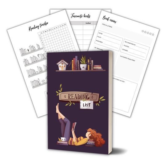 Reading Journal - Cozy - Paperback - Beaches and Trails Publishing