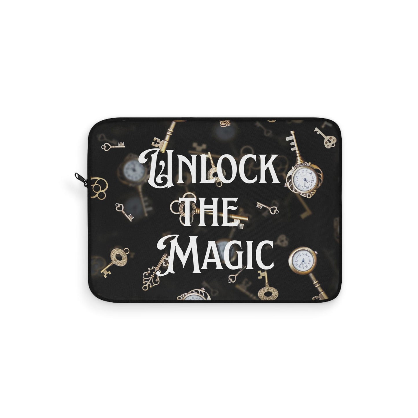 Unlock the Magic - Laptop Sleeve - Beaches and Trails Publishing