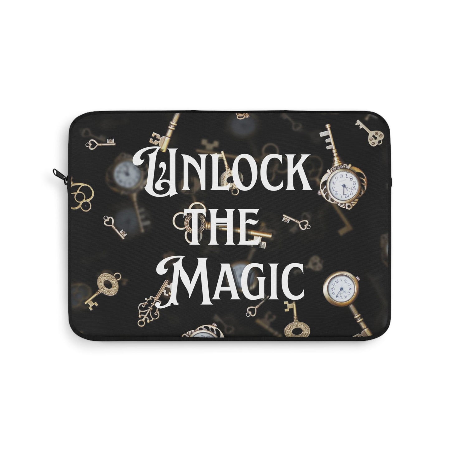 Unlock the Magic - Laptop Sleeve - Beaches and Trails Publishing