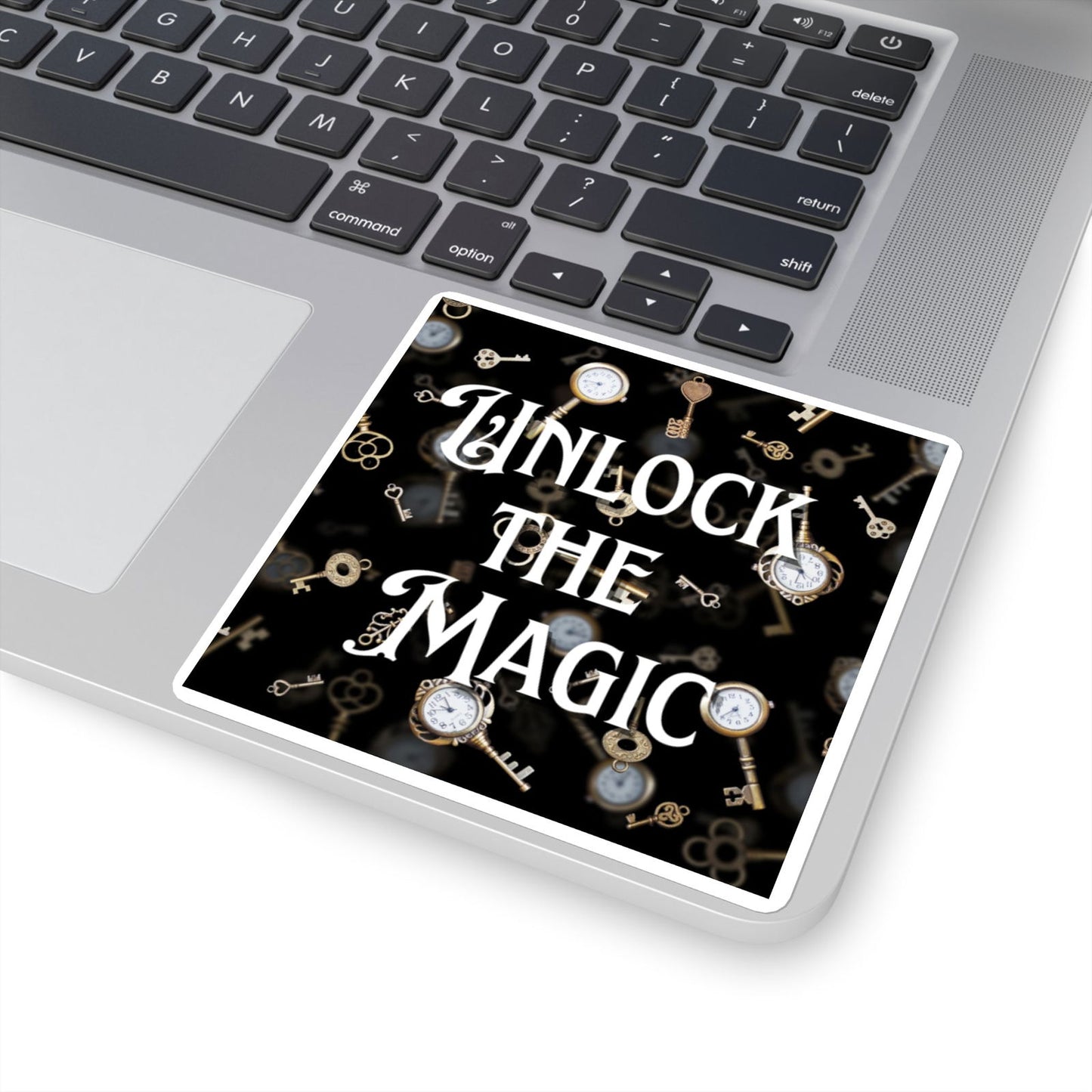 Unlock the Magic - Square Stickers - Beaches and Trails Publishing