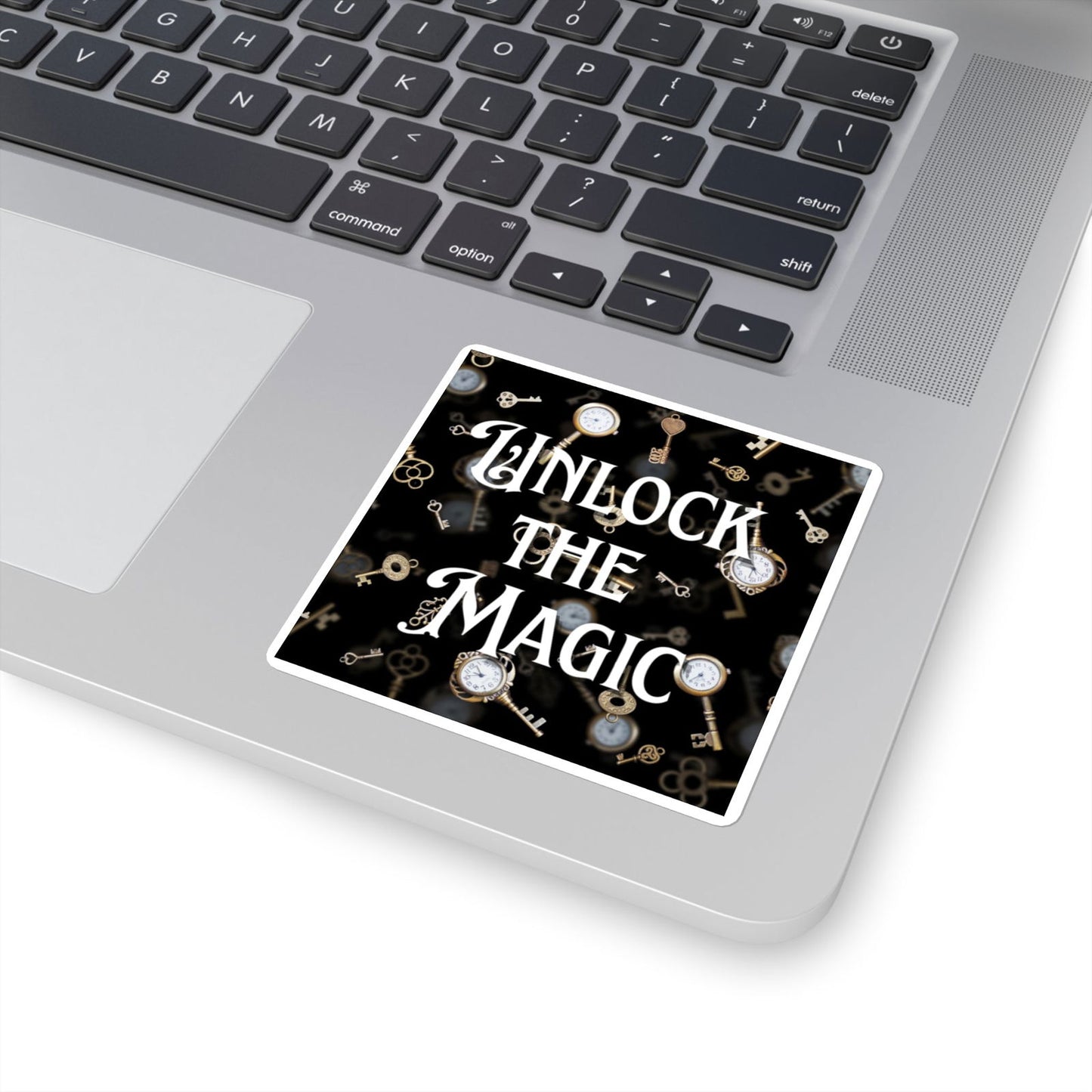 Unlock the Magic - Square Stickers - Beaches and Trails Publishing