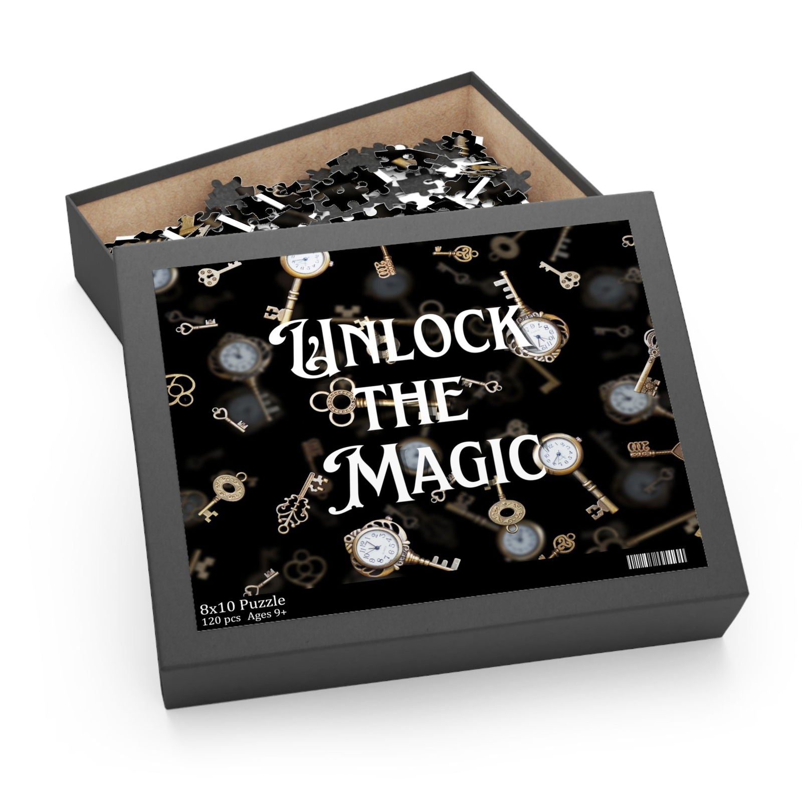 Unlock the Magic Puzzle (120-Piece) - Beaches and Trails Publishing