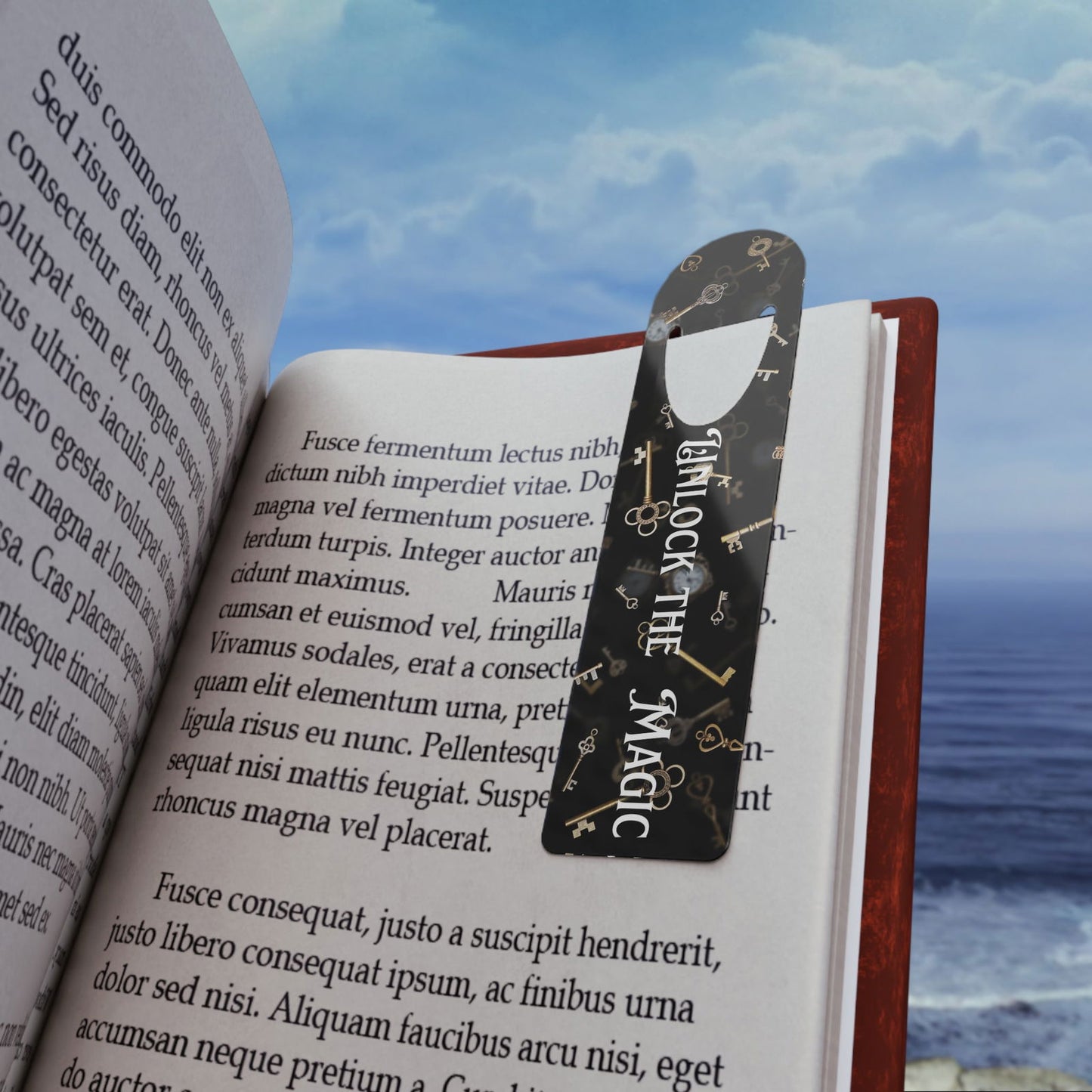 Unlock the Magick Bookmark - Beaches and Trails Publishing