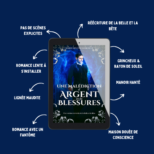 Une malédiction d'argent et de blessures - Une version revisitée de la Belle et la Bête - Broché