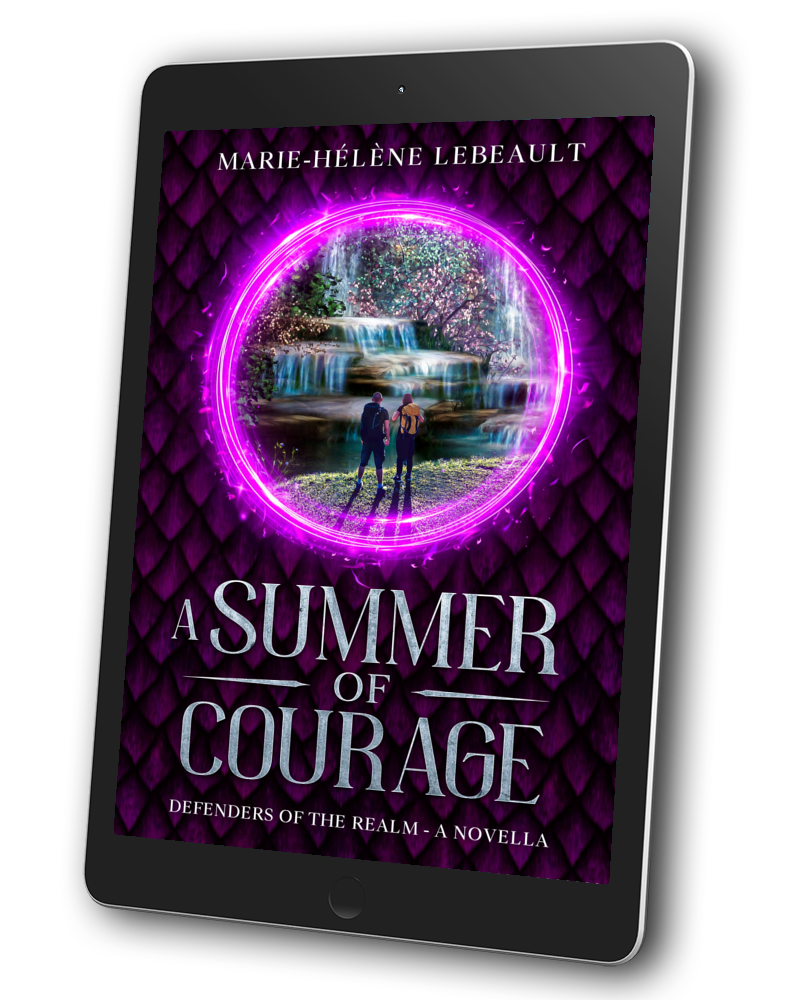 A Summer of Courage: An Epic Fantasy Romance Novella(Defenders of the Realm #3.5) - Beaches and Trails Publishing
