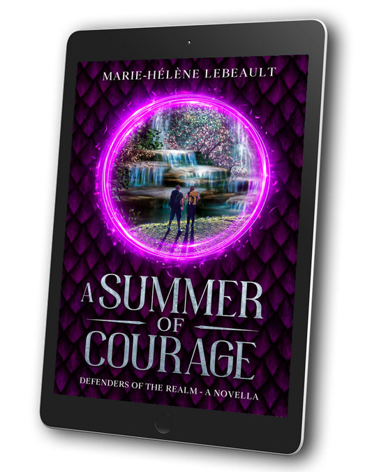 A Summer of Courage: An Epic Fantasy Romance Novella(Defenders of the Realm #3.5) - Beaches and Trails Publishing