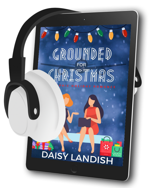 Grounded for Christmas - Clean Sapphic Holiday Romance - Audiobook