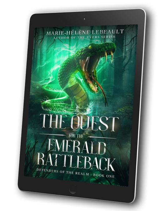 The Quest of the Emerald Rattleback (Defenders of the Realm #1) - ebook - Beaches and Trails Publishing