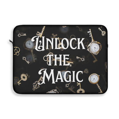 Unlock the Magic - Laptop Sleeve - Beaches and Trails Publishing