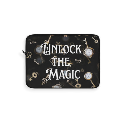 Unlock the Magic - Laptop Sleeve - Beaches and Trails Publishing