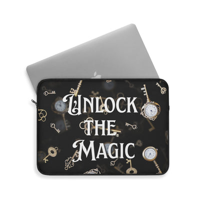 Unlock the Magic - Laptop Sleeve - Beaches and Trails Publishing