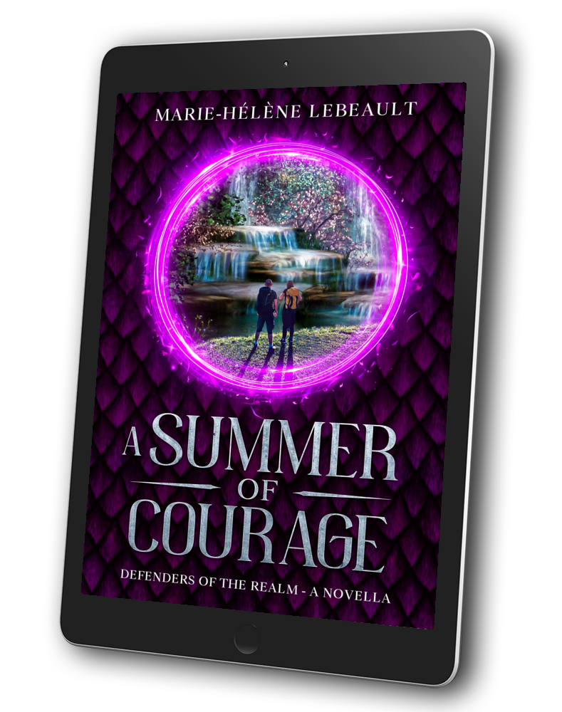 A Summer of Courage: An Epic Fantasy Romance Novella(Defenders of the Realm #3.5)