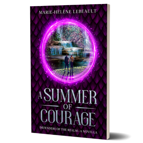 A Summer of Courage: An Epic Fantasy Romance Novella (Defenders of the Realm #3.5)  - Paperback